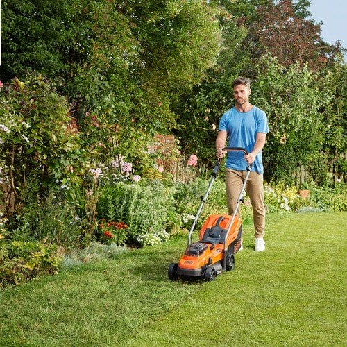 Black & Decker BCMW3318L2 Skubbe plneklipper Batteri Sort, Orange #4
