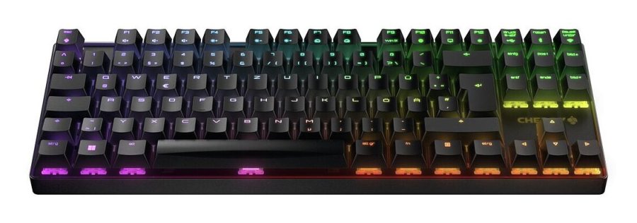 CHERRY MX 8.2 TKL Wireless RGB tastatur Spil USB + RF Wireless + Bluetooth QWERTZ Tysk Sort #2