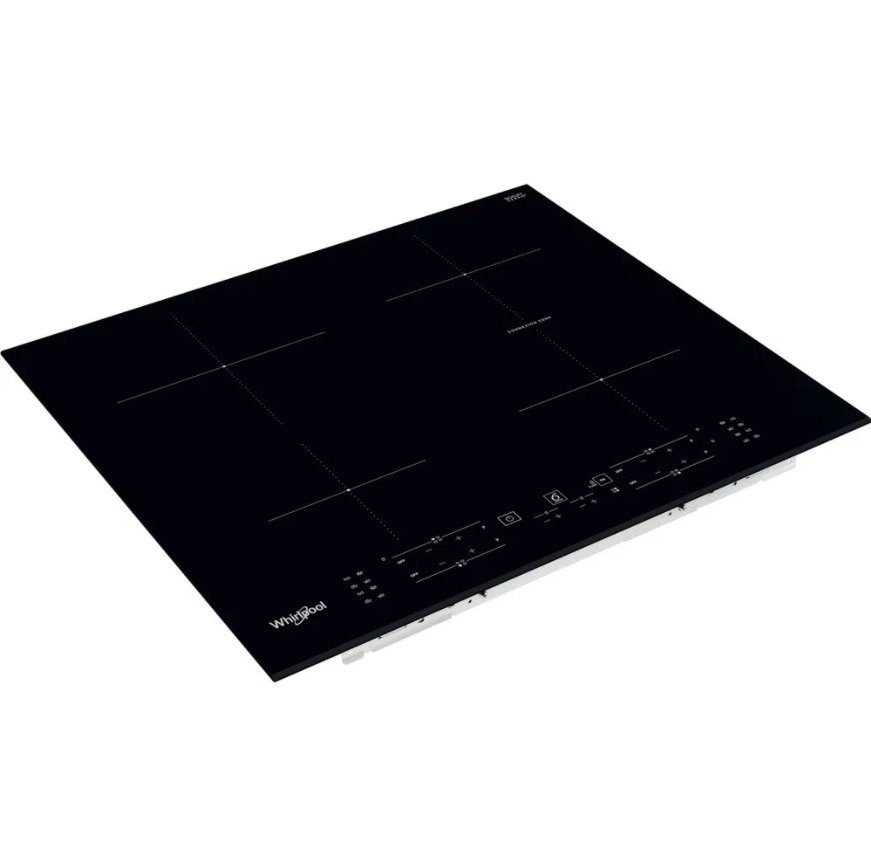 Whirlpool WB B3960 BF kogeplade Sort Indbygget 59 cm Zone induktionskogeplade 4 zone(s) #1