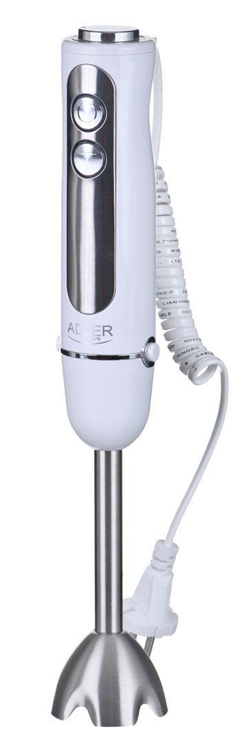 ADLER AD 4625W Stavblender Rustfrit stl 1500 W Hvid #1