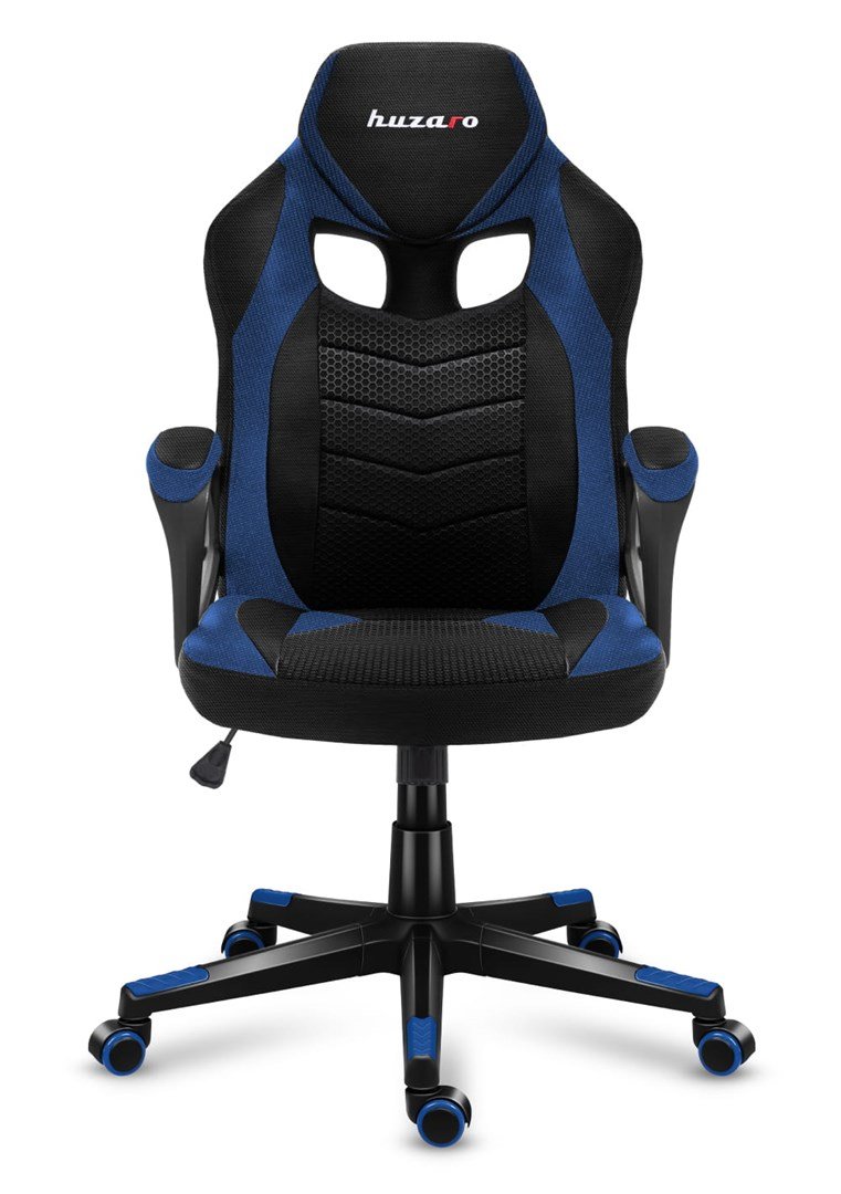Huzaro FORCE 2.5 BLUE  MESH Gaming lnestol Trdsde Sort, Bl #4