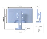 JAPANNEXT JN-I238FHD120F-HSP-BB computersk�rm 60,5 cm (23.8