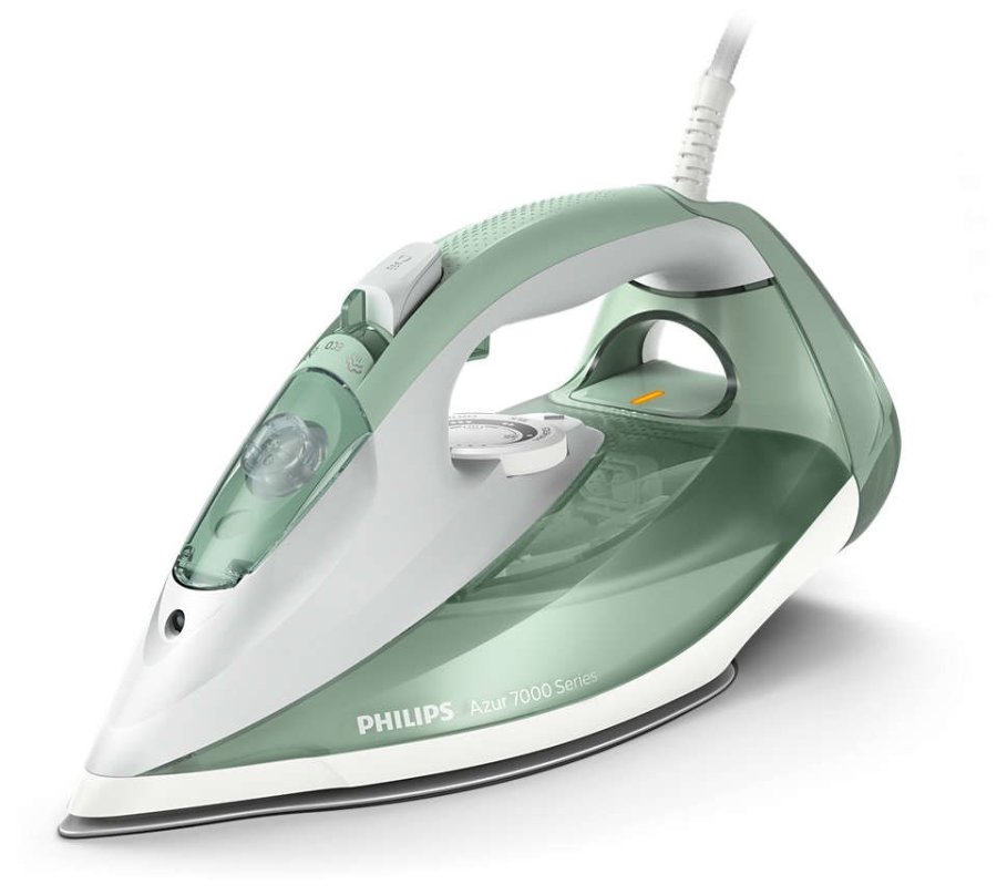 Philips 7000 series DST7012/70 strygejern Dampstrygejern SteamGlide Plus strygesl 2600 W Grn, Gr #1