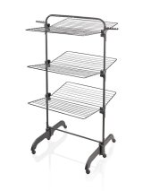 Comfort Tower 420 opretstende trretumbler Sort Leifheit #1