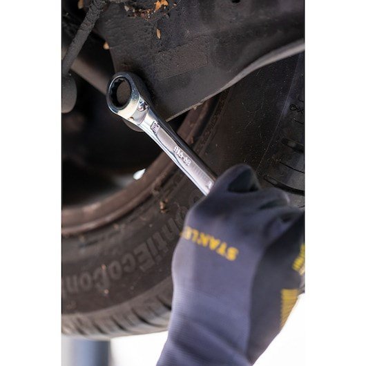 Stanley FMMT82849-0 rachet skruen�gle Krom-vanadium-st�l 8,9,10,11,12,13,14,15,16,17,18,19 mm 72 stk Rustfrit st�l #8