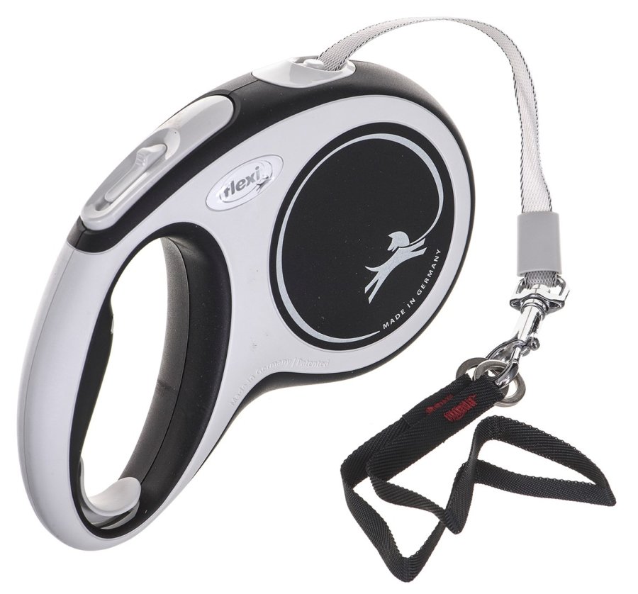 Flexi New Comfort M Tape 5 m Sort Hund Fleksibel hundesnor #2