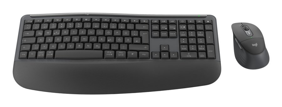 Logitech Signature Comfort Plus Combo MK880 for Business tastatur Mus inkluderet Universel USB + Bluetooth QWERTZ Tysk Grafit #3