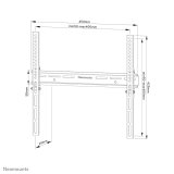 Neomounts WL30-350BL14 skrmbeslag og -stativer 165,1 cm (65