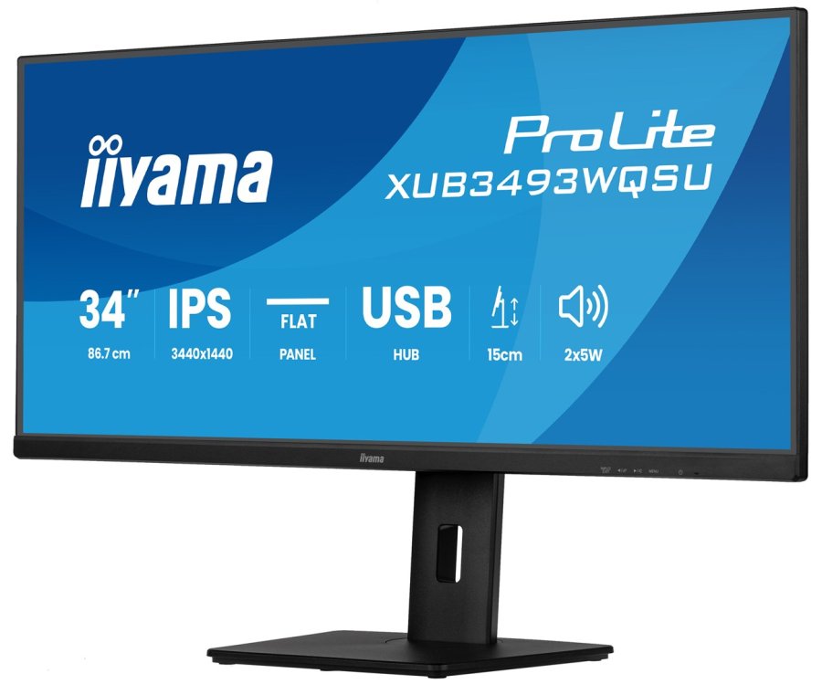 iiyama ProLite XUB3493WQSU-B6 computerskrm 86,4 cm (34