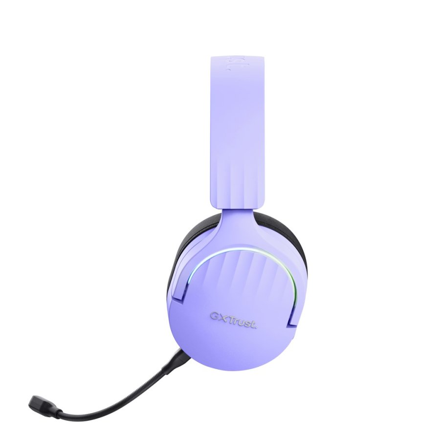 Trust GXT 491P FAYZO Headset Kabel & trdls Spil USB Type-A Bluetooth Sort, Lilla #5