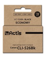 Actis KC-526Bk Blk (Canon CLI-526BK erstatning; Standard; 10 ml; sort) #1