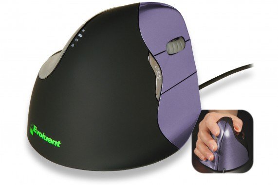 BakkerElkhuizen Evoluent4 mus Kontor H�jre h�nd Laser 2600 dpi #8