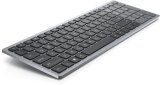 DELL KB740 tastatur Kontor RF tr�dl�s + Bluetooth QWERTY US International Gr�, Sort #4