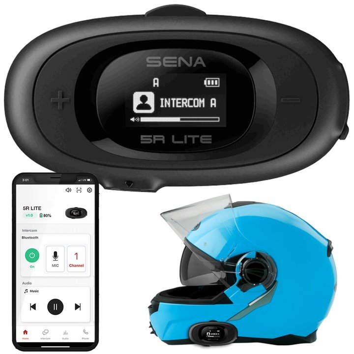 SENA MOTORCYKEL-INTERCOM 5RLITE-01 TIL 1 HJELM #1