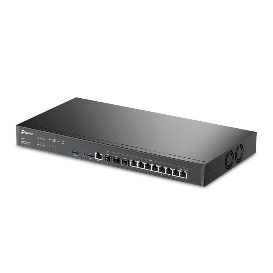 TP-Link Omada ER8411 kabelforbundet router Gigabit Ethernet Sort #3
