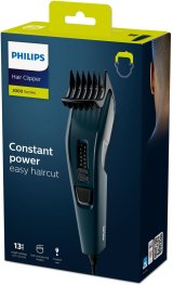 Philips HAIRCLIPPER Series 3000 Hrklipper med knive i rustfrit stl #4