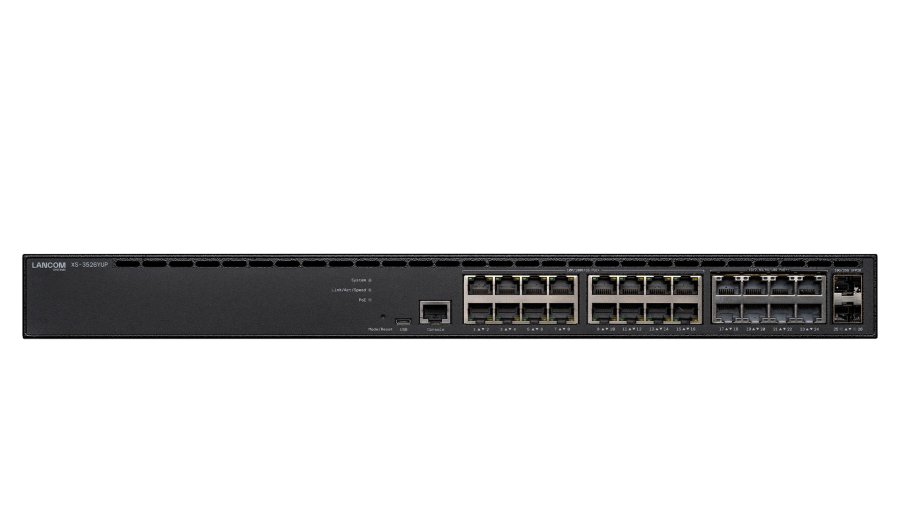 LANCOM XS-3526YUP Administreret L2/L3 2.5G Ethernet (100/1000/2500) Str�m over Ethernet (PoE) 1U Sort #1