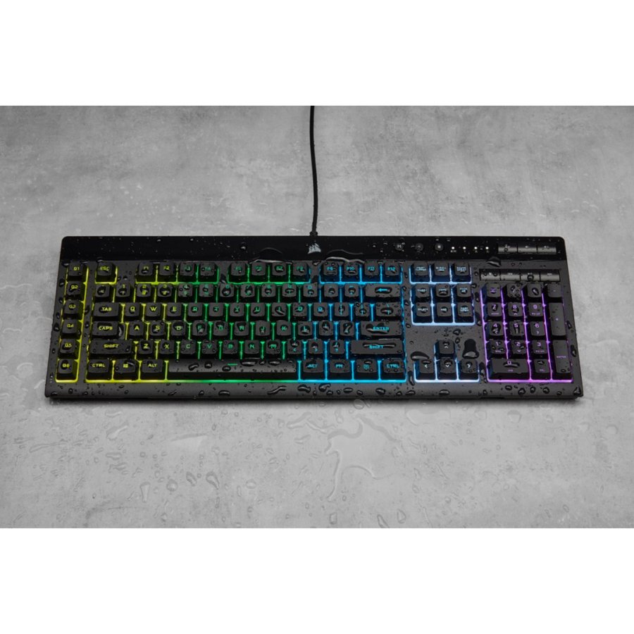 Corsair K55 RGB PRO tastatur Spil USB QWERTZ Tysk Sort #11