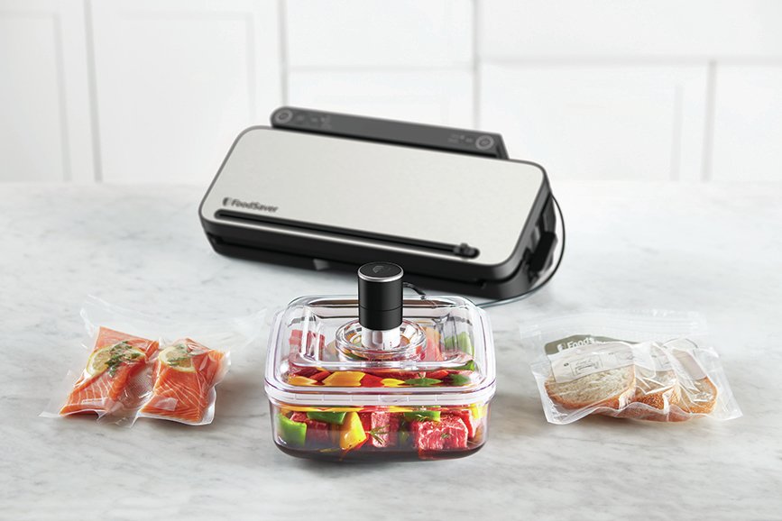 FoodSaver VS3190X vakuum forsegler Sort, Rustfrit st�l #9