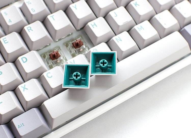 Ducky One 3 TKL Mist Grey tastatur Spil USB US engelsk Gr #5