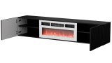 Cama RTV ROTA 183x35x37 sort mat + hvid kaminplade #2