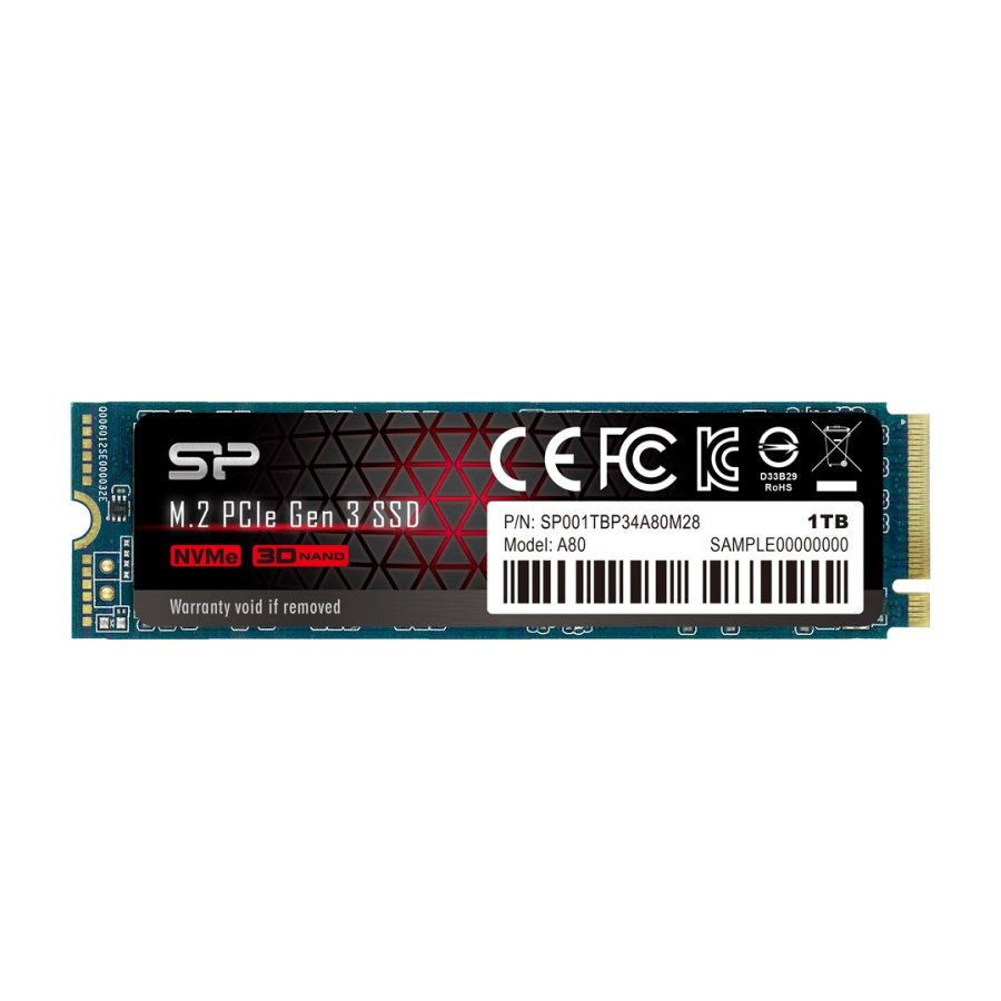 Silicon Power P34A80 M.2 1024 GB PCI Express 3.0 SLC NVMe #1