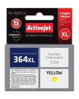 Activejet AH-364YCX Blk (erstatning HP 364XL CB325EE; Premium; 12 ml; gul) #1