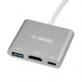 iBox IUH3CFT1 dockingstation USB 3.2 Gen 1 (3.1 Gen 1) Type-C Slv #2