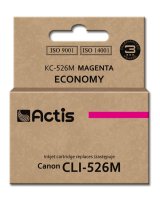 Actis KC-526M blk (Canon CLI-526M erstatning; Standard; 10 ml; rd) #1