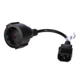 Akyga AK-PC-10A el-ledning Sort 0,15 m CEE7/4 #2