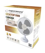 Esperanza EHF003WE, 12'' skrivebordsventilator, hvid-gr #13