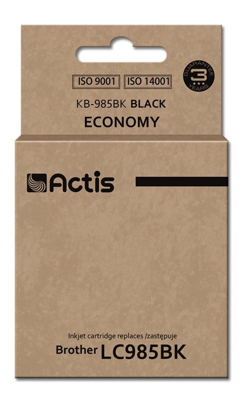 Actis KB-985Bk (nhradn inkoust Brother LC985BK; standardn; 28 ml; ern) #1