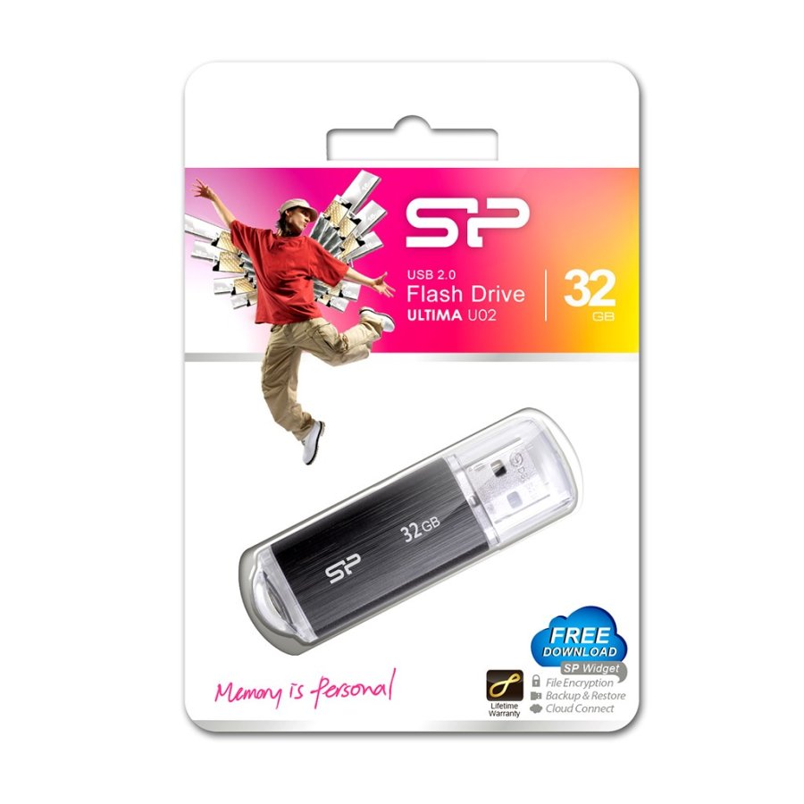 Silicon Power Ultima U02 USB-ngle 32 GB USB Type-A 2.0 Sort #9