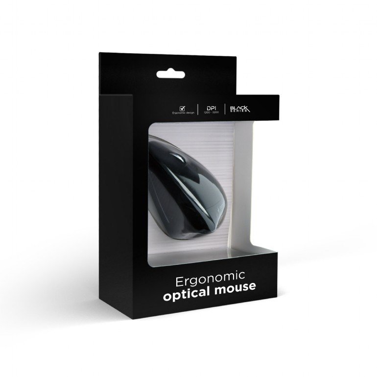 Gembird -ERGO-01 mus Hjre hnd USB Type-A Optisk 3200 dpi #3