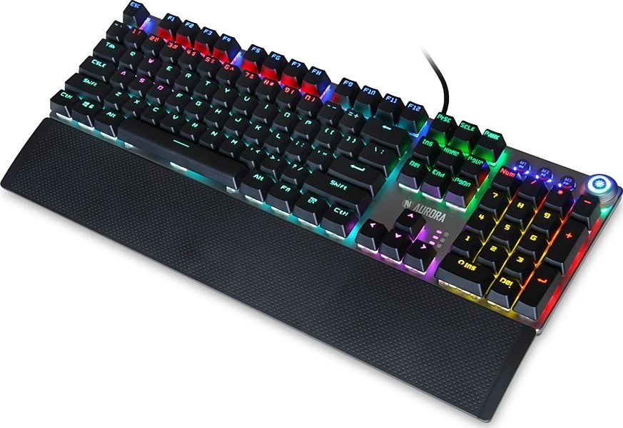 iBox Aurora K-3 USB QWERTY-tastatur Slv #7