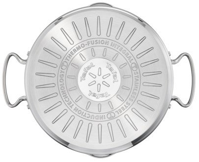 Tefal DUETTO+ G7194655 sovsegryde Rund Rustfrit st�l #4