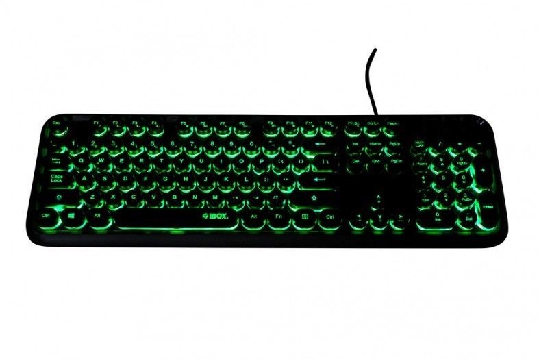 TASTATUR I-BOX PULSAR IKS620, LED, KABLET #7