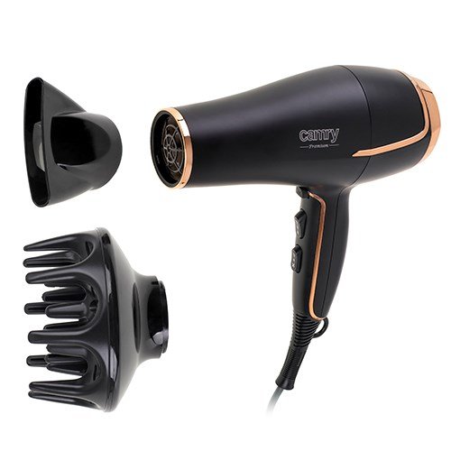Camry CR 2255 hrtrrer Sort, Guld 2000 W #1