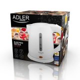 Adler AD 1272 elkedel 1 L 1600 W Hasselnd, Hvid #13