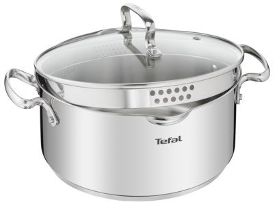 Tefal DUETTO+ G7194655 sovsegryde Rund Rustfrit st�l #3