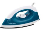 Esperanza TRAVEL IRON SMOOTHER Tr strygejern Non-stick bundplade 1200 W Bl, Hvid #1