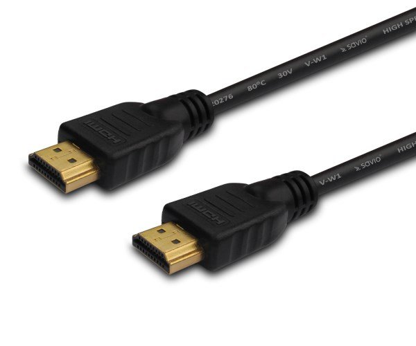 Savio CL-34 HDMI-kabel 10 m HDMI Type A (Standard) Sort #1