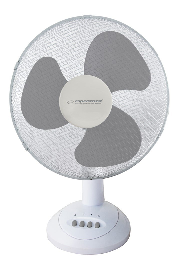 Esperanza EHF003WE, 12'' skrivebordsventilator, hvid-gr #1