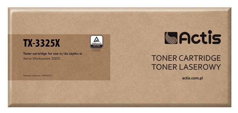 Actis TX-3325X tonerkassette (erstatning Xerox 106R02312; 11000 sider; sort) #1