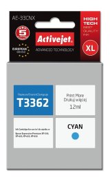 Activejet AE-33BNX Ink (erstatning Epson 33XL T3351; Supreme; 22 ml; sort) #1