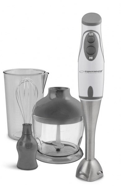 Esperanza EKM003E blender 0,75 L Nedsnkning blender 450 W Gr, Hvid #1