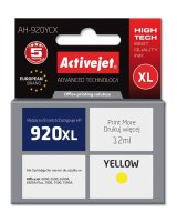 Activejet AH-920YCX Blk (erstatning HP 920XL CD974AE; Premium; 12 ml; gul) #1