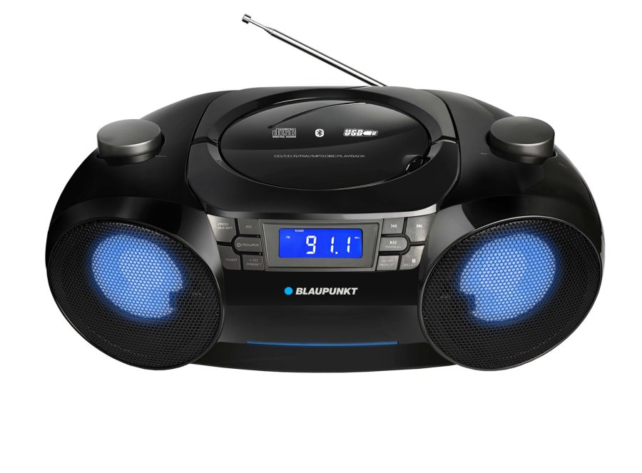 Blaupunkt BB31LED Digital 6 W Sort, Gr #1