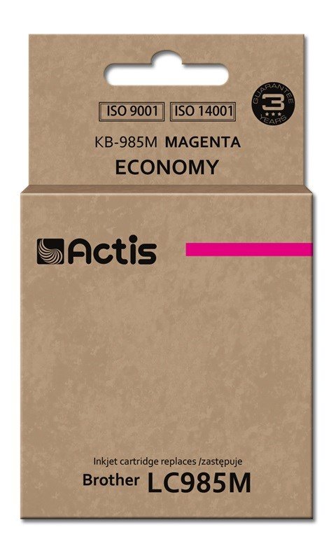 Actis KB-985M blk (erstatning Brother LC985M; Standard; 19,5 ml; rd) #1