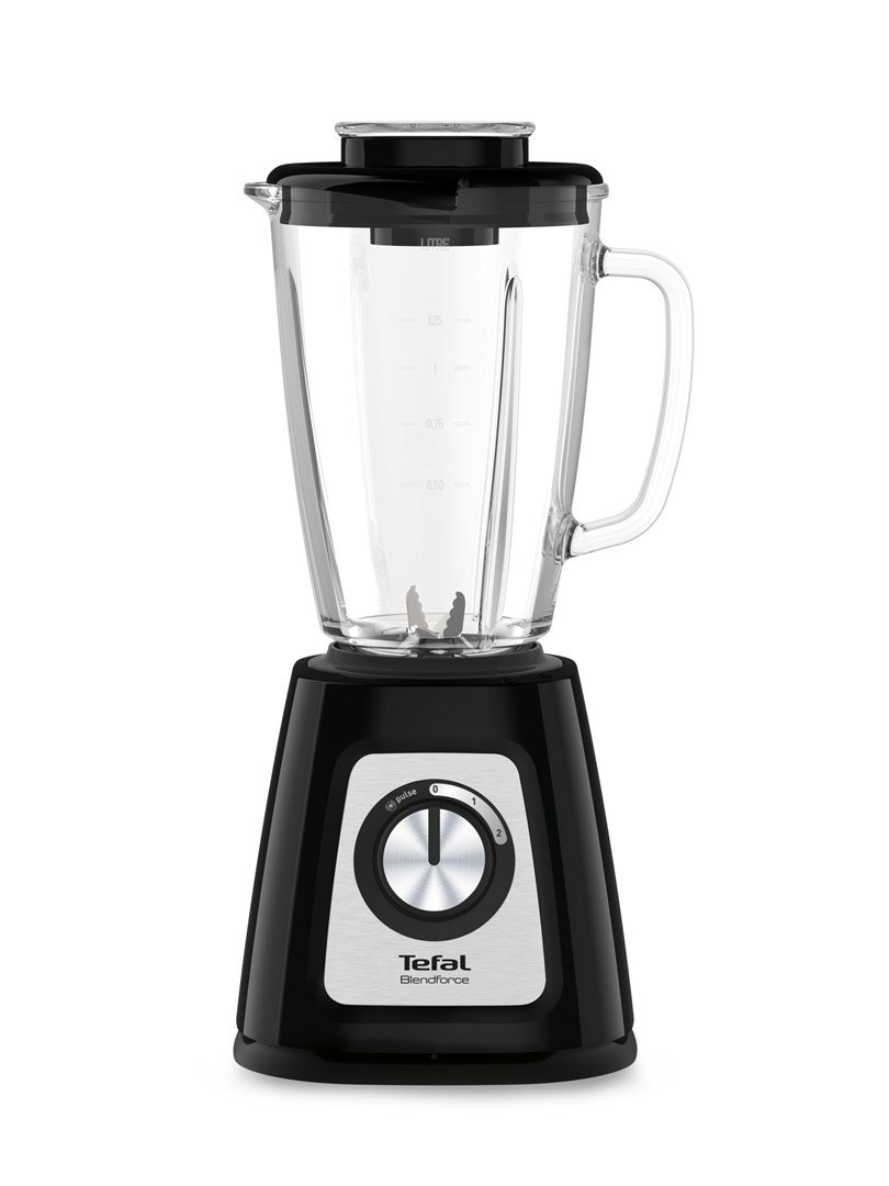 Tefal BlendForce II BL4358 blender 1,25 L Bordplade blender 800 W Sort, Brstet stl #9